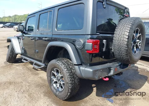 2018 Jeep Wrangler Unlimited Rubicon 4X4 из США, поврежденный, VIN 1C4HJXFG9JW313690